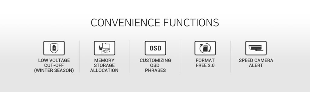 FineVu GX35 safety feature overview