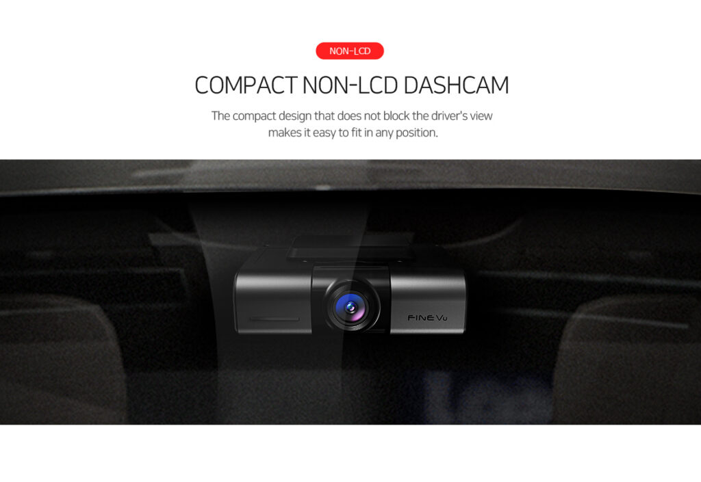 FineVu GX400 2CH 32GB dashcam main product image