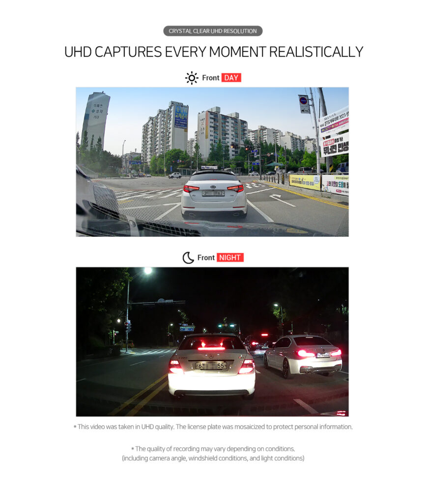 FineVu GX4K dashcam product features